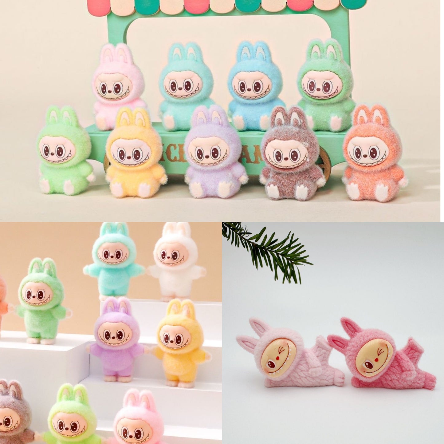 <福袋0002>-饰物/装飾品 Labubu-Dora-SP- Baby Three などの福袋&多種類&配信中で開封