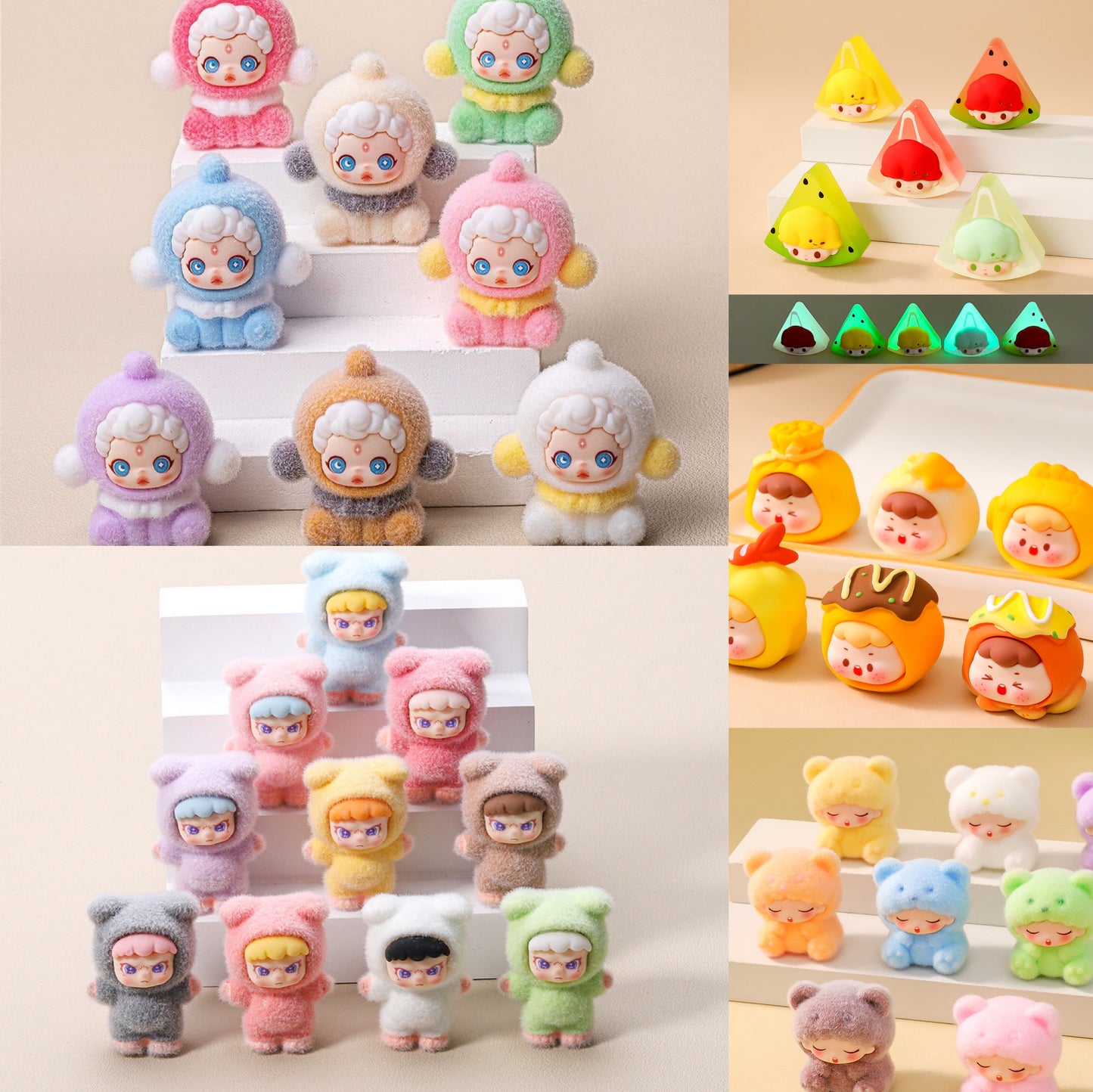 <福袋0002>-饰物/装飾品 Labubu-Dora-SP- Baby Three などの福袋&多種類&配信中で開封