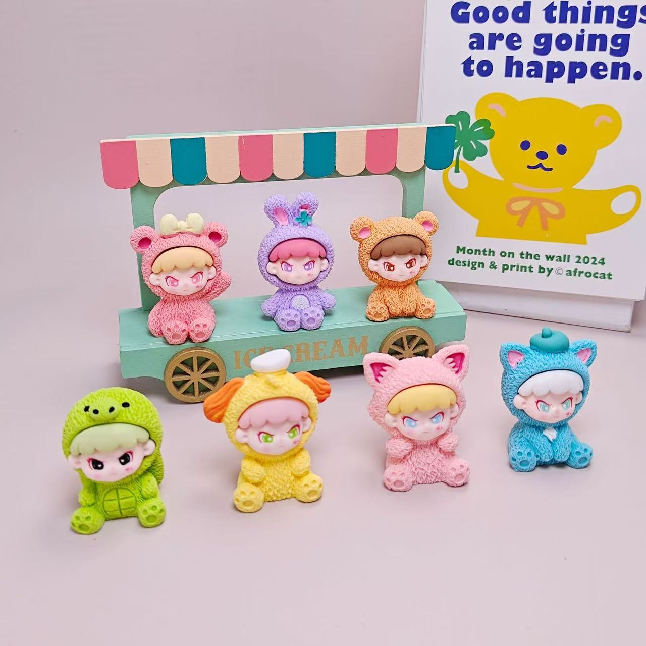 <福袋0002>-饰物/装飾品 Labubu-Dora-SP- Baby Three などの福袋&多種類&配信中で開封