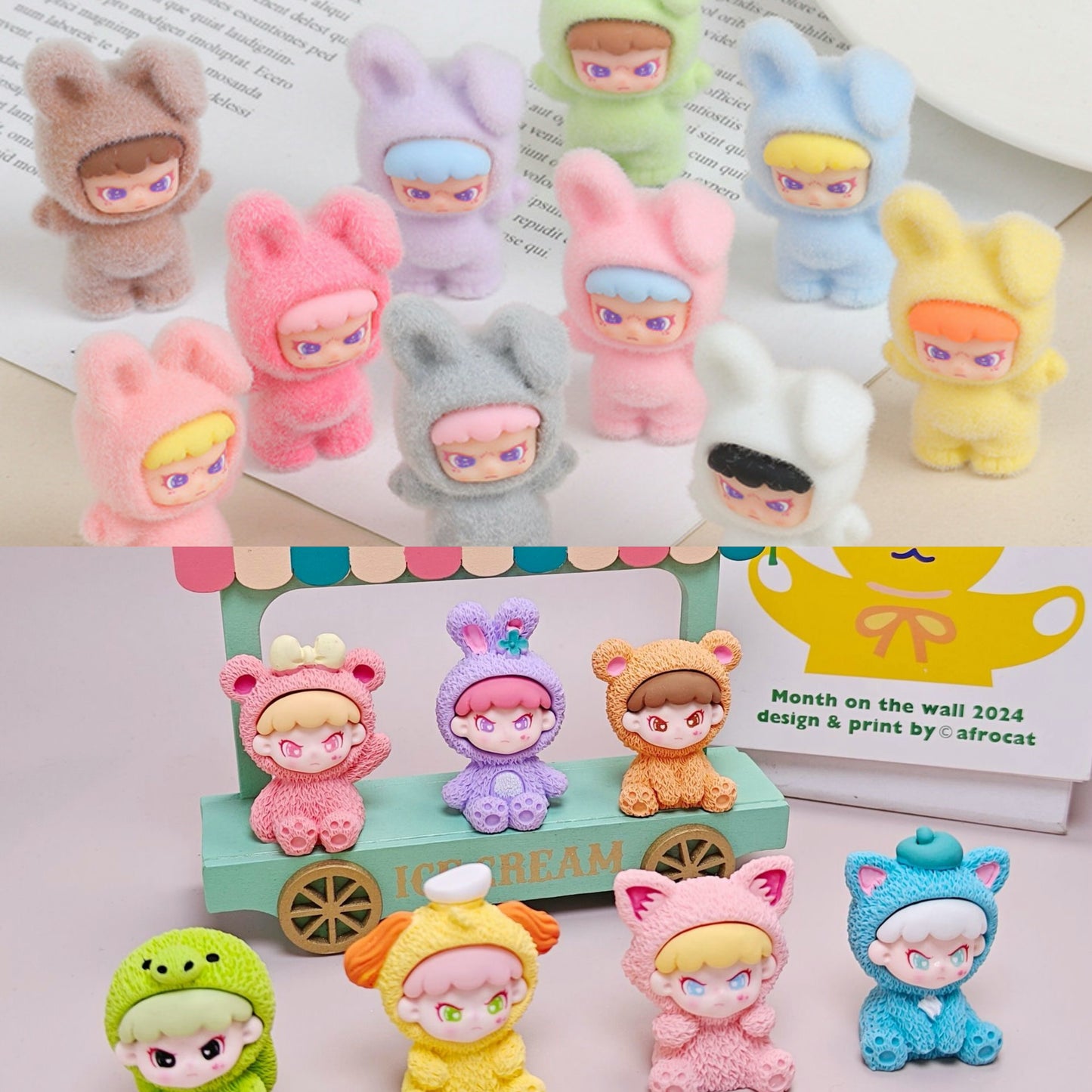 <福袋0002>-饰物/装飾品 Labubu-Dora-SP- Baby Three などの福袋&多種類&配信中で開封
