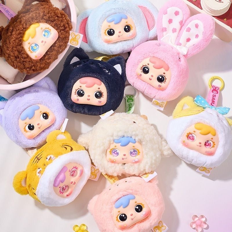 正規品-Blind box- Samuel -小動物ぬいぐるみペンダント (目は360度回転する)