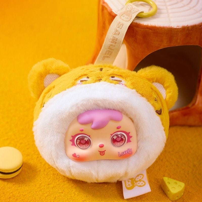 正規品-Blind box- Samuel -小動物ぬいぐるみペンダント (目は360度回転する)