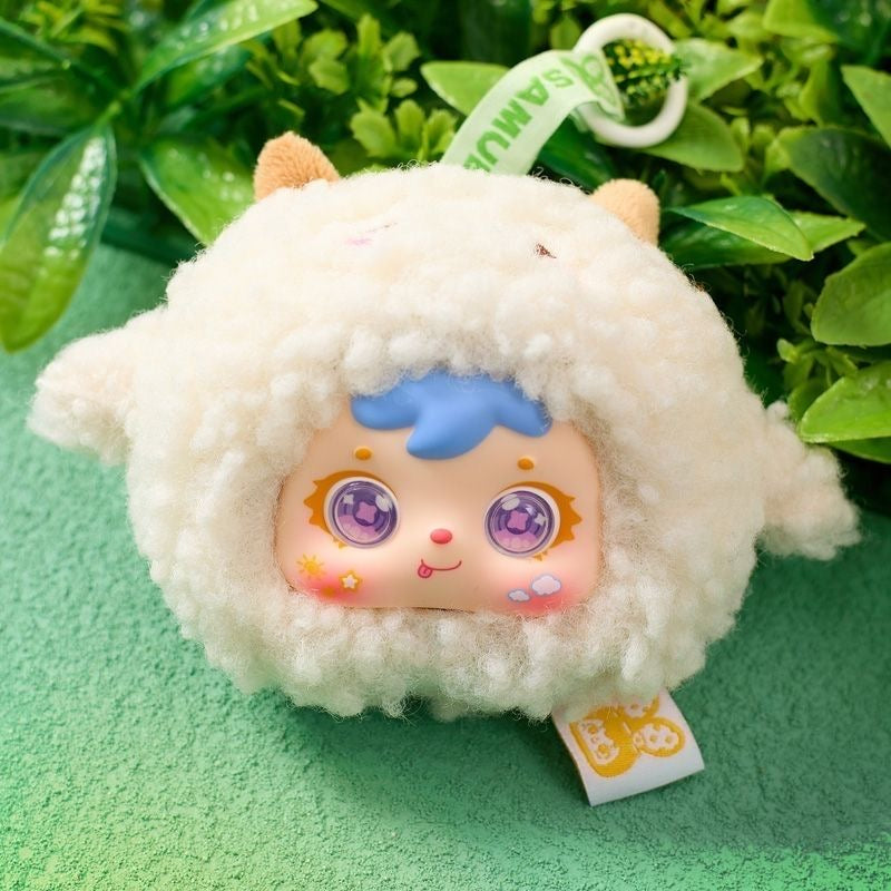 正規品-Blind box- Samuel -小動物ぬいぐるみペンダント (目は360度回転する)