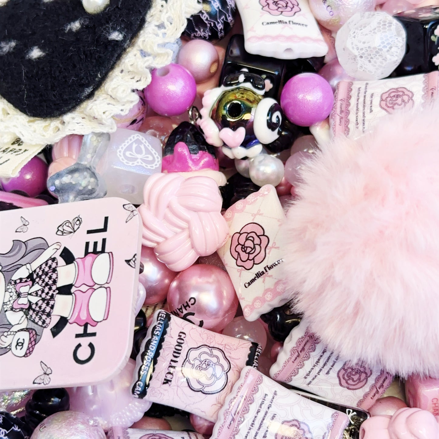 10-27 新作<福袋00232>黒ピンクblackpink福袋&多種類&配信中で開封