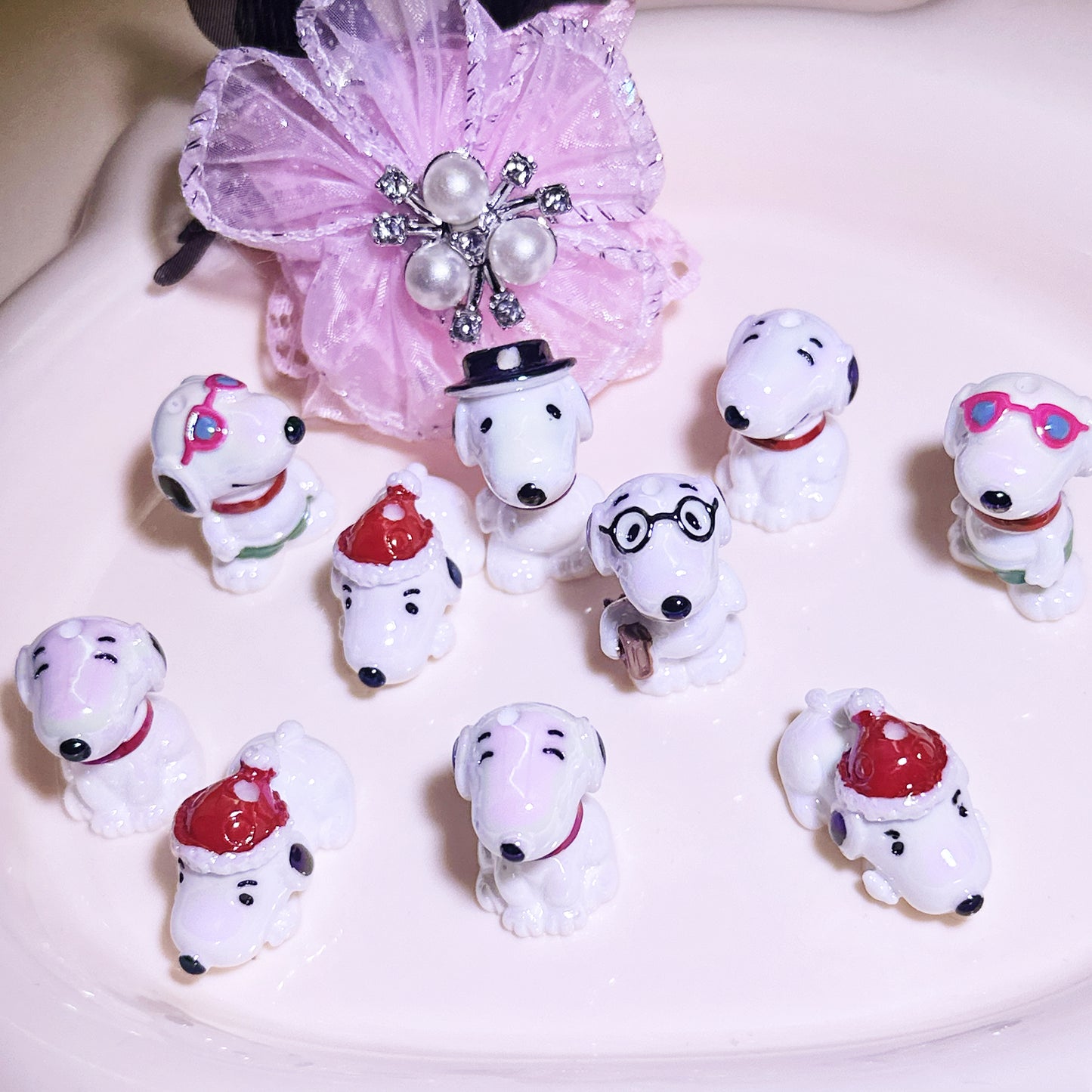 06-21 新作 - 【P0082】SNOOPYビーズ