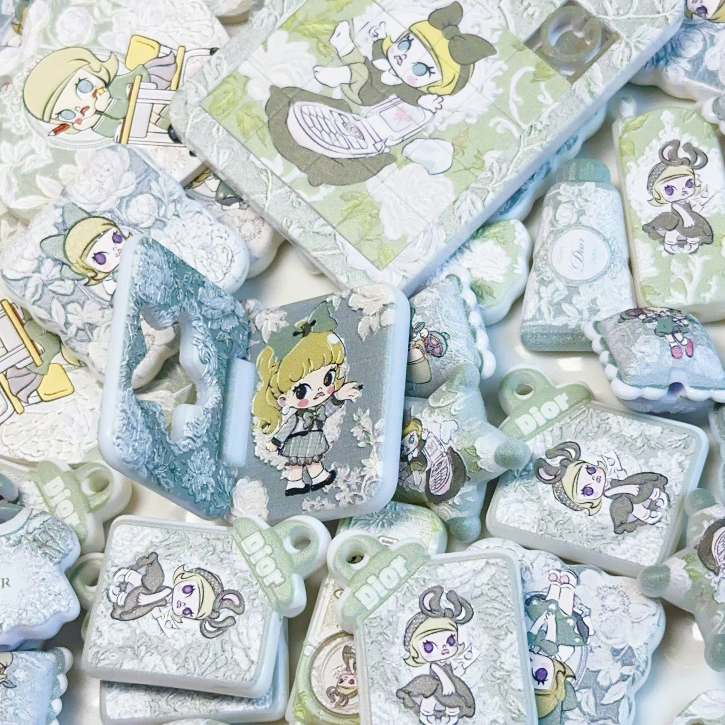 11-17 <福袋00263>ミントグリーンmolly福袋&多種類&配信中で開封