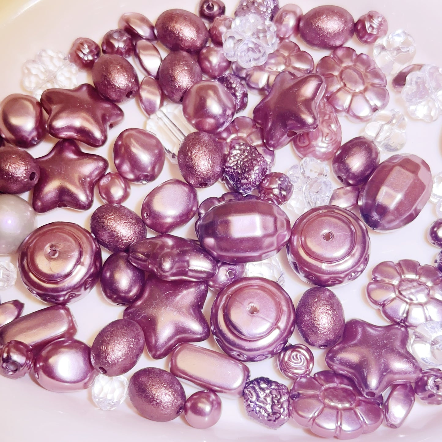 07-11 新作 - 【P0104】パールローズゴールド-小さなビーズ