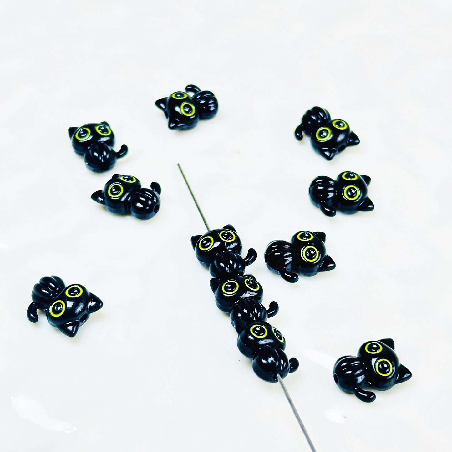 12-05 新作 - 【P0212】黒猫-竪穴合金パーツ