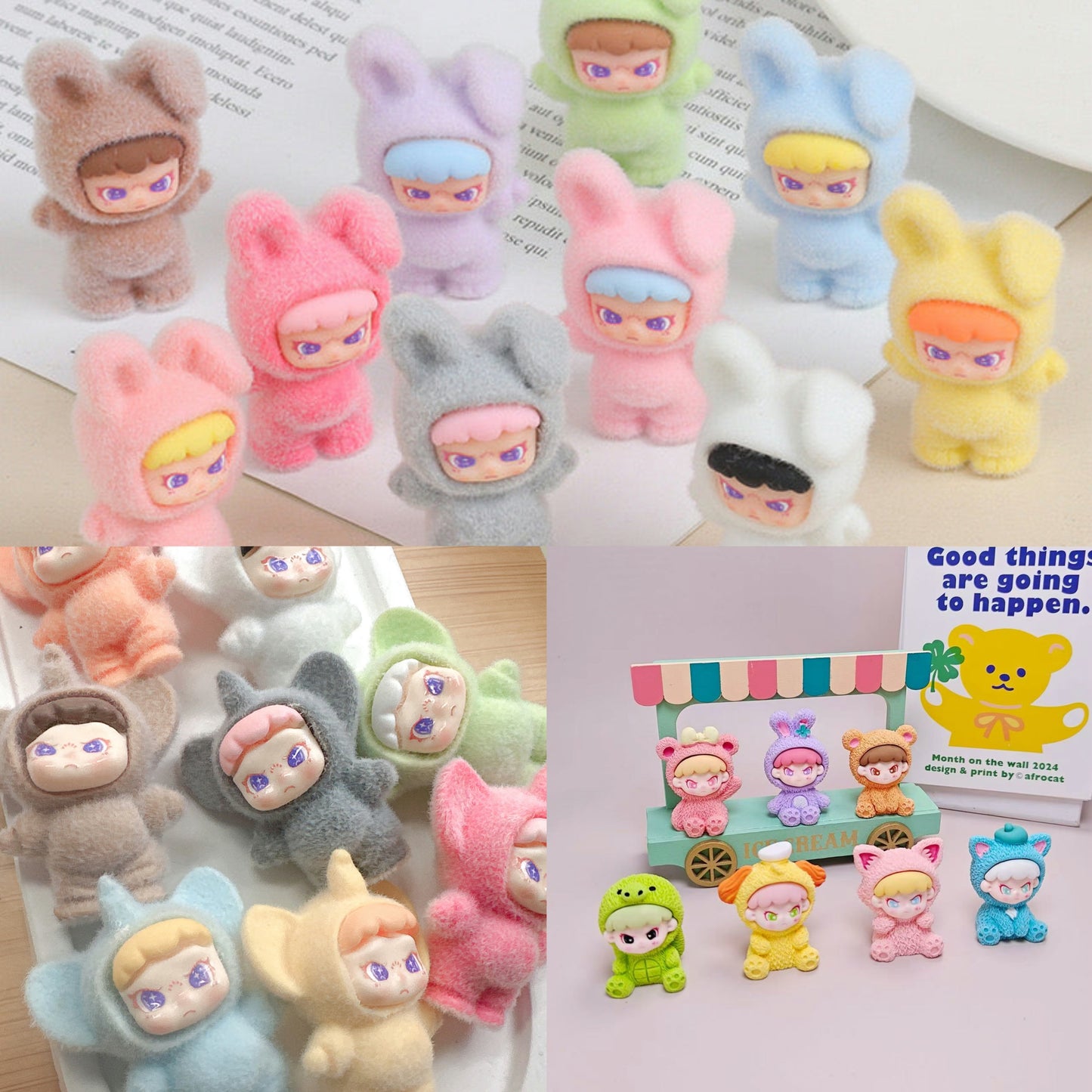 <ペアペア>-饰物/装飾品 Labubu-Dora-SP- Baby Three などの福袋&多種類&配信中で開封