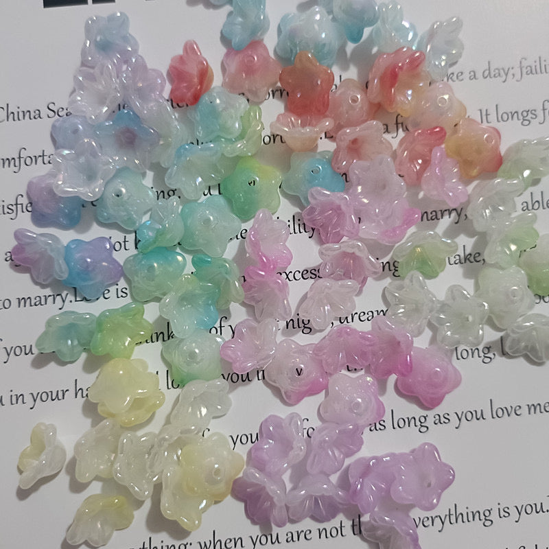 <福袋0001>ビーズ-花球 & しずく形&桜&铃兰&SPの福袋＆多種類&配信中で開封