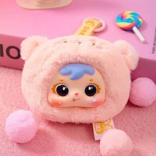 正規品-Blind box- Samuel -小動物ぬいぐるみペンダント （目は360度回転する）