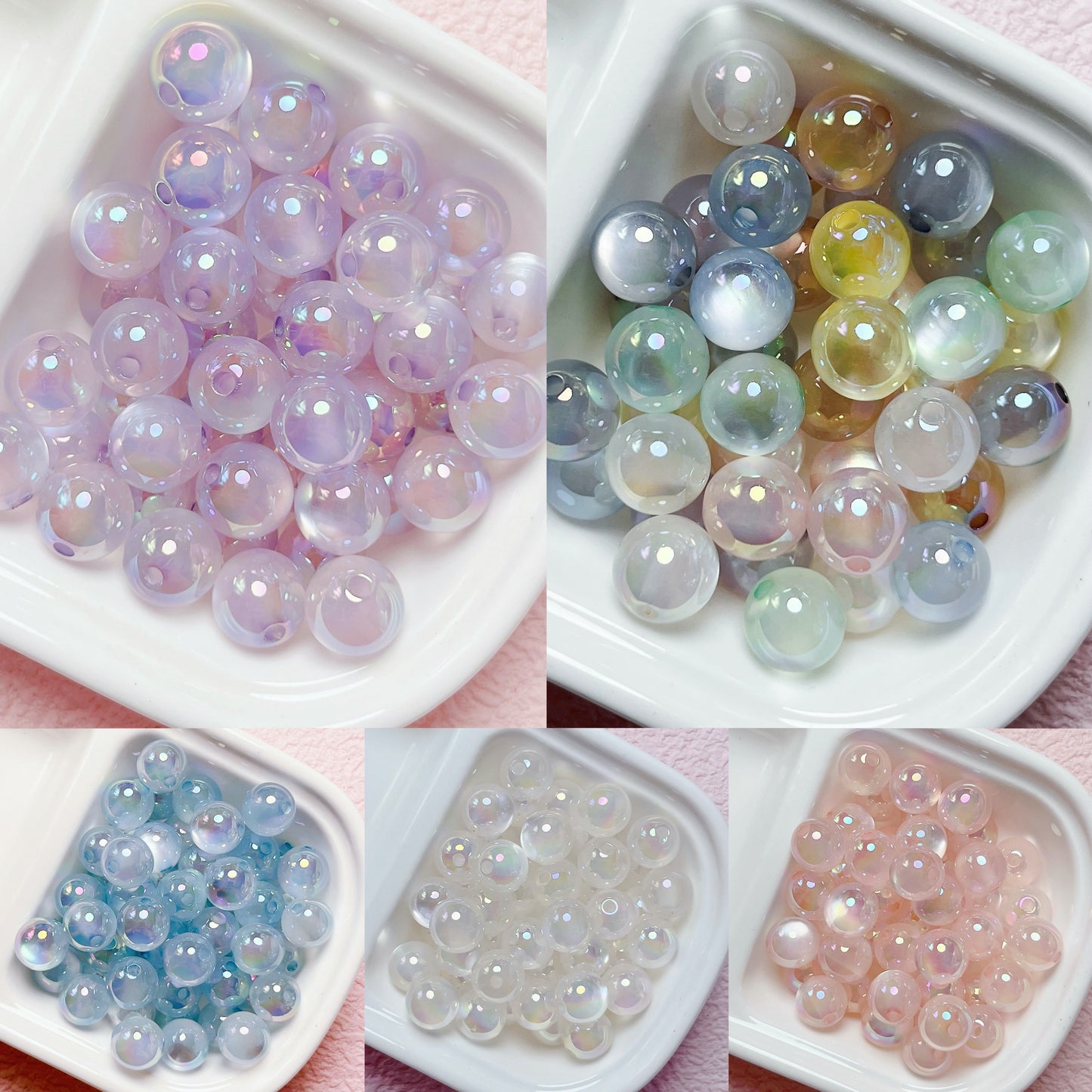 <福袋0001>ビーズ-花球 & しずく形&桜&铃兰&SPの福袋＆多種類&配信中で開封