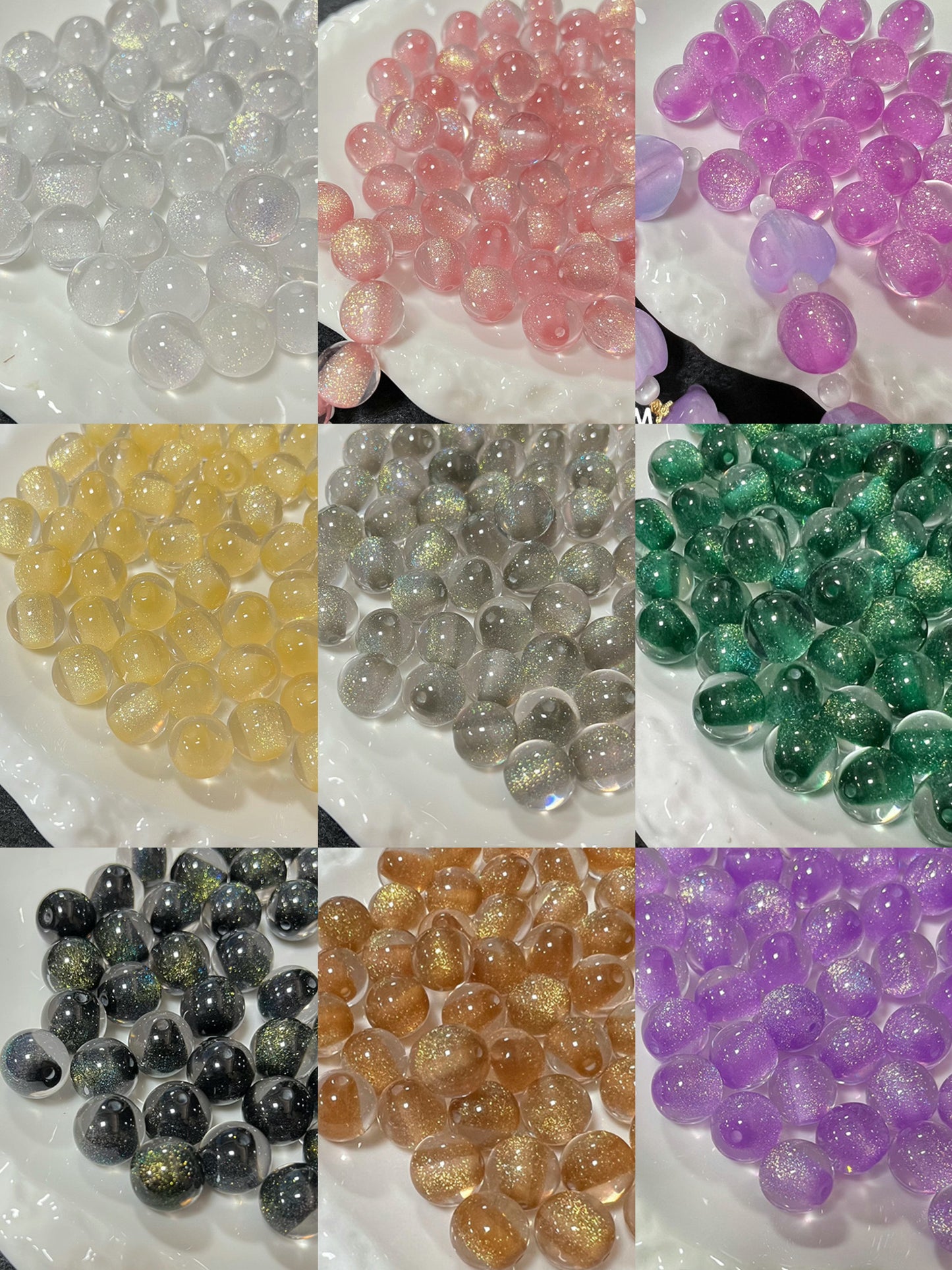 <福袋0001>ビーズ-花球 & しずく形&桜&铃兰&SPの福袋＆多種類&配信中で開封