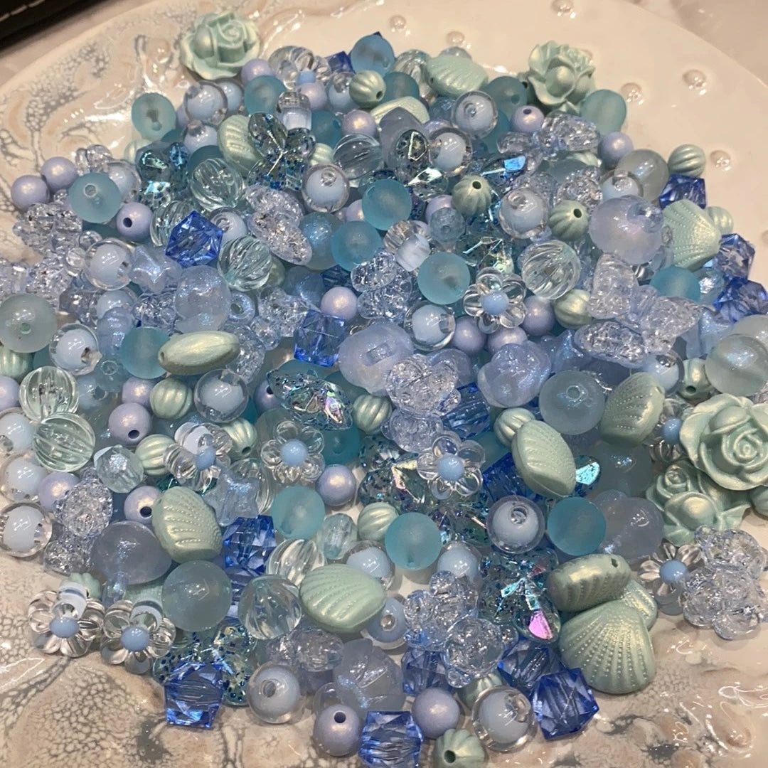 <福袋0001>ビーズ-花球 & しずく形&桜&铃兰&SPの福袋＆多種類&配信中で開封