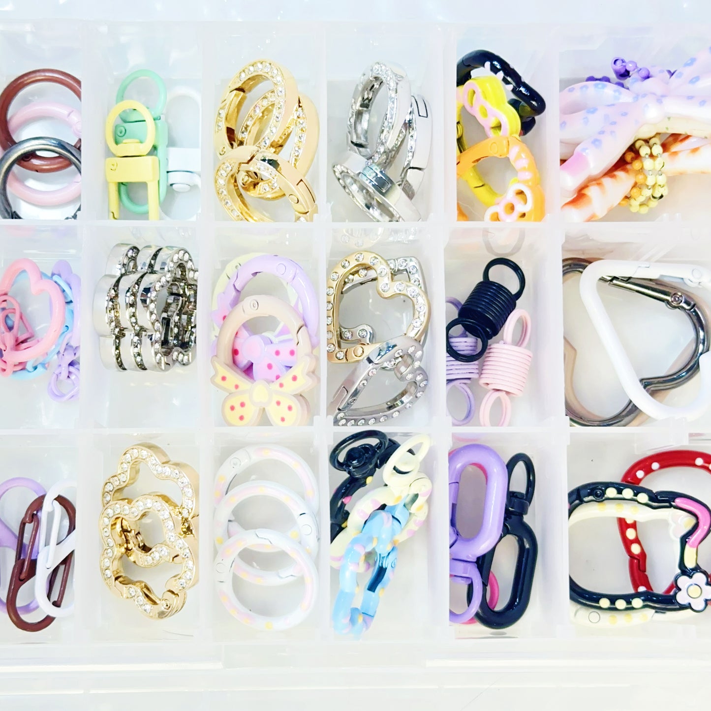 【Live開封】1袋3個-カラビナmixの福袋＆多色&多種類&配信中で開封