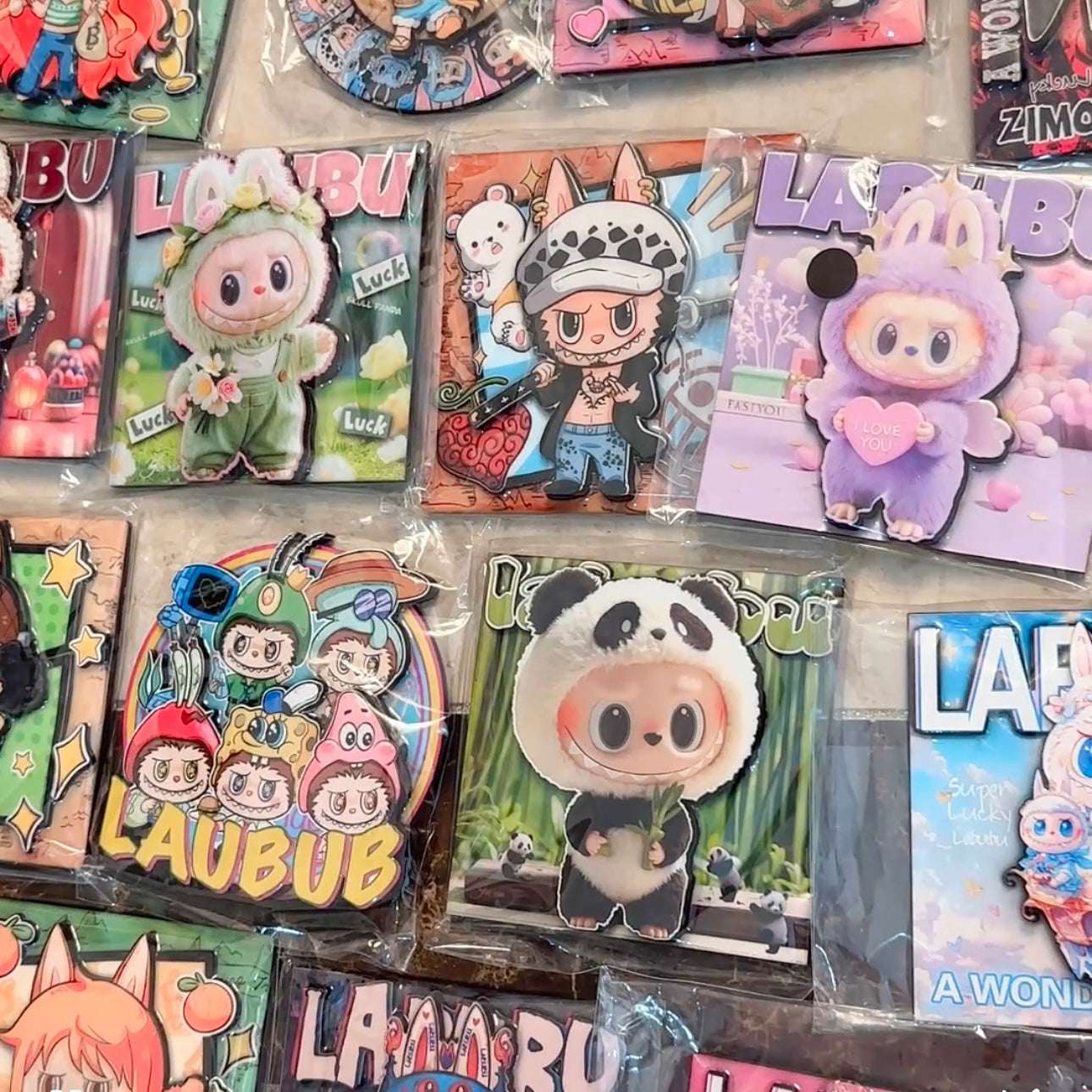 【マグネット】（開封後の返品・交換はできません）-【ペアペア】二つのキャラクターを同時に組み合わせることができる