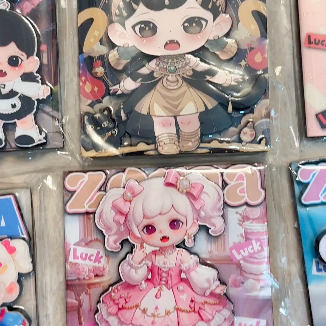 【マグネット】（開封後の返品・交換はできません）-【ペアペア】二つのキャラクターを同時に組み合わせることができる