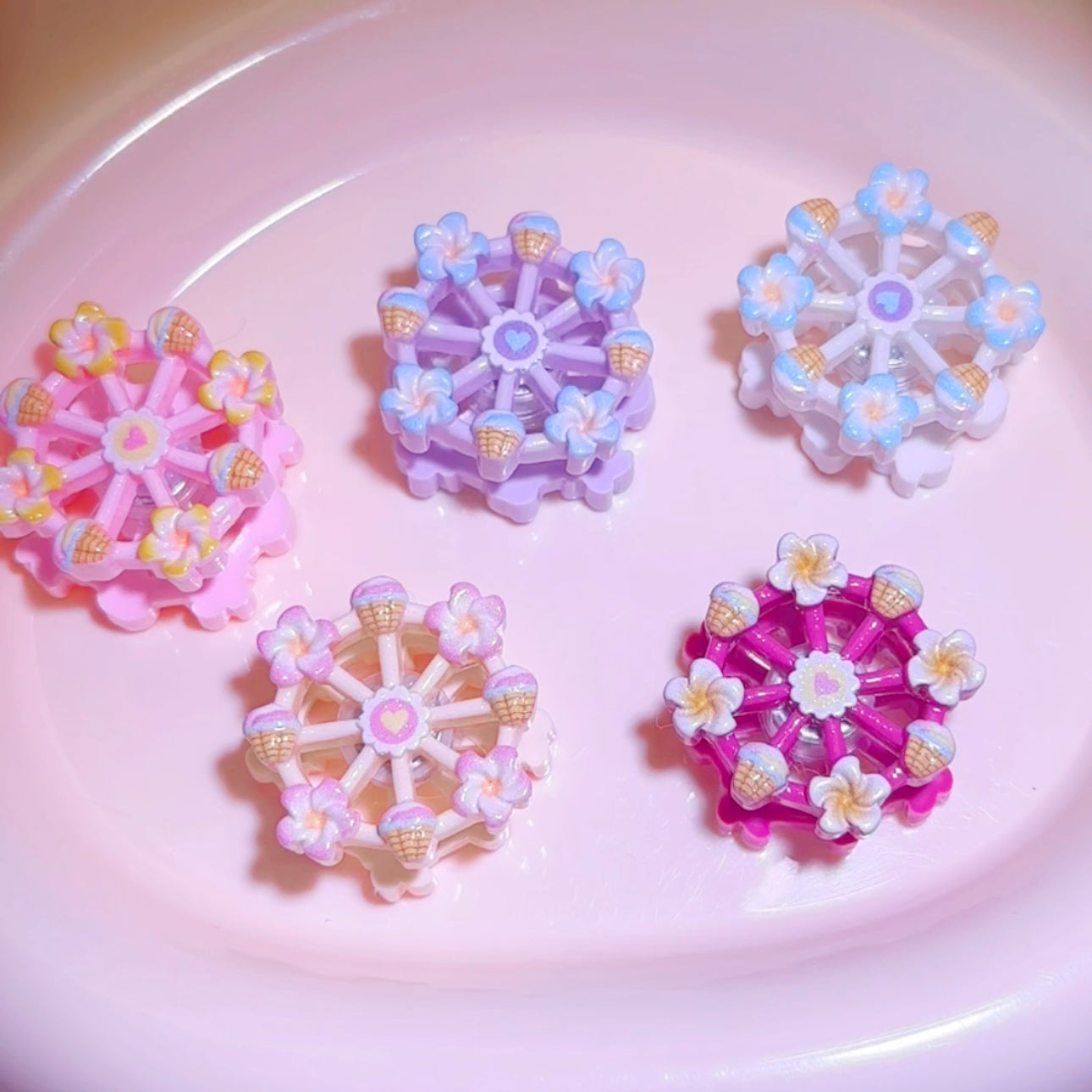 06-10 新作 - 【P0062】両面手作り観覧車-パーツ