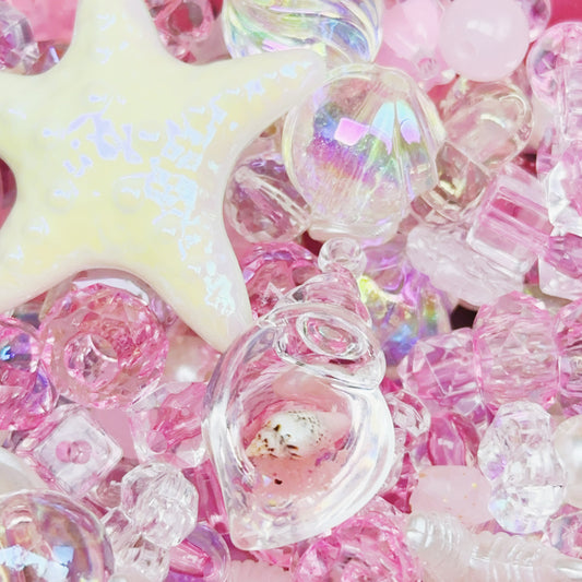 10- 20 新作 - 【P0179】海の粉は透明であるビーズのビーズ