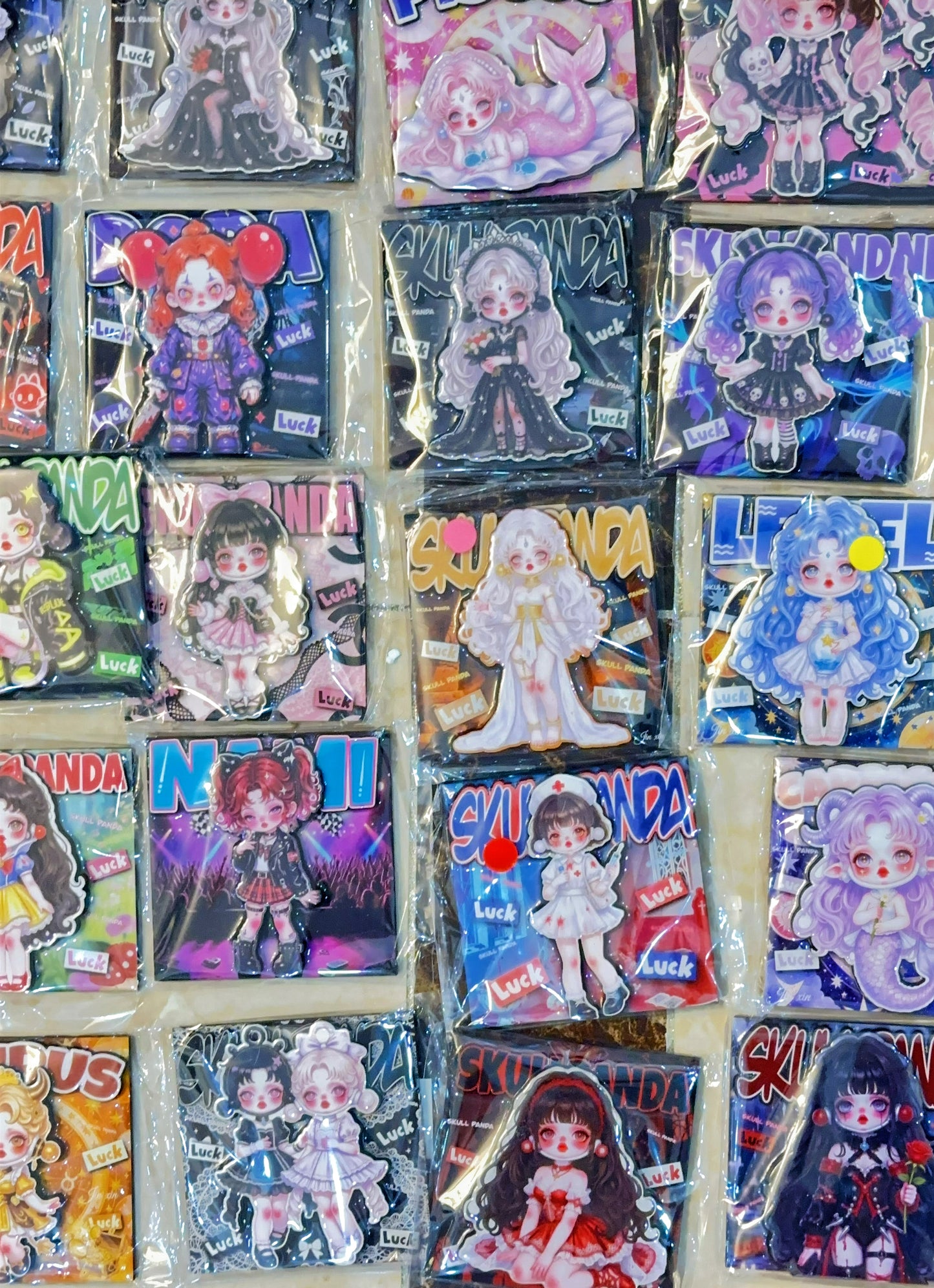 【マグネット】（開封後の返品・交換はできません）-【ペアペア】二つのキャラクターを同時に組み合わせることができる