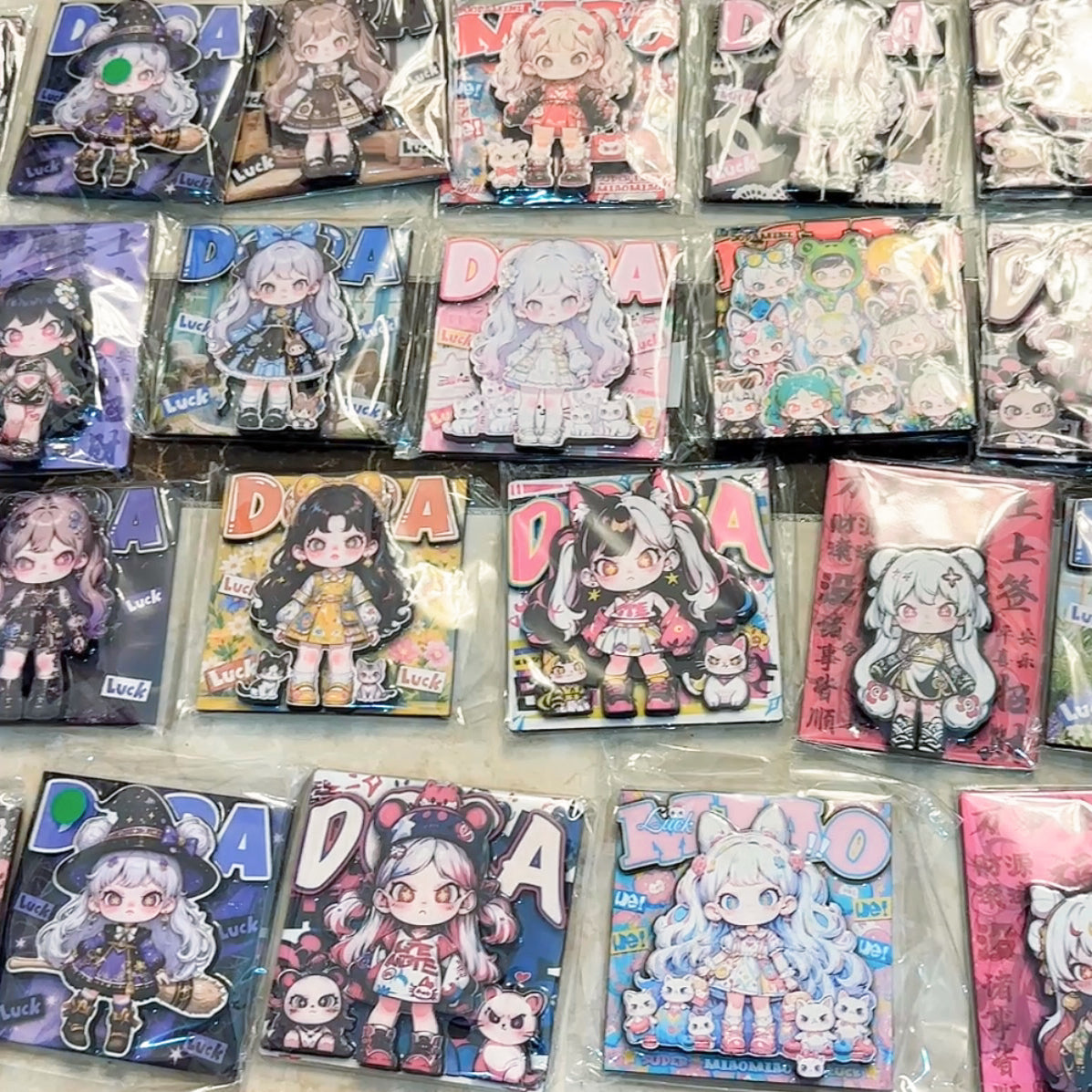 【マグネット】（開封後の返品・交換はできません）-【ペアペア】二つのキャラクターを同時に組み合わせることができる