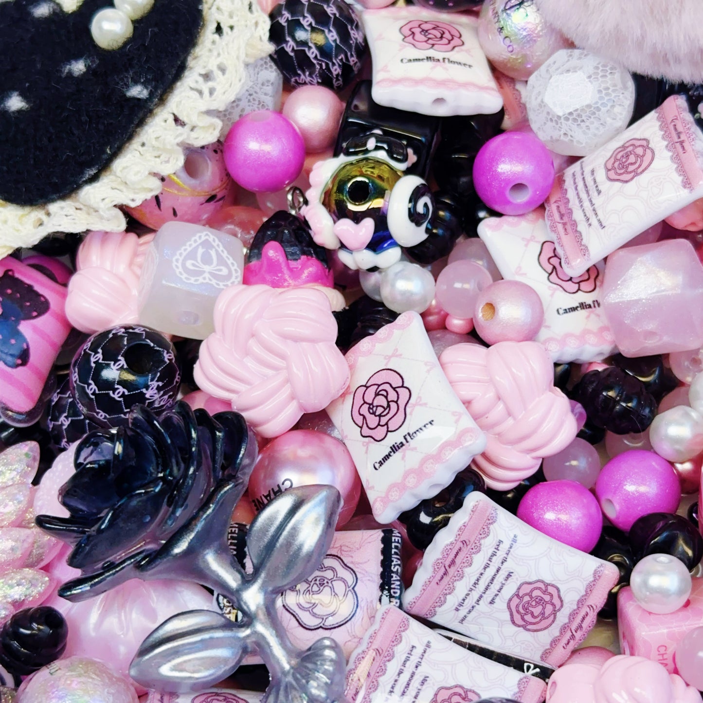 10-27 新作<福袋00232>黒ピンクblackpink福袋＆多種類&配信中で開封