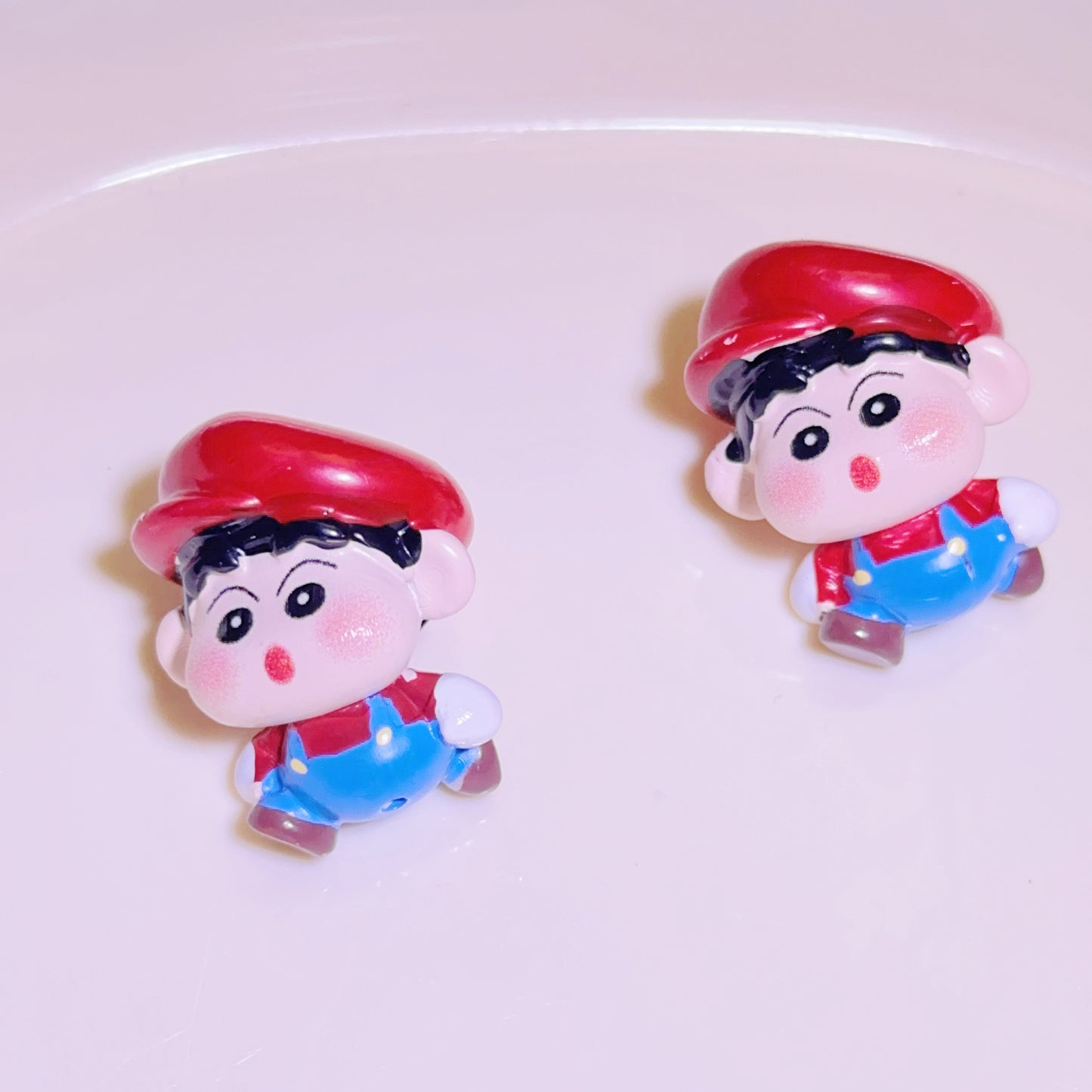 06-18 新作 - 【P0072】クレヨンしんちゃんマリオ-人形ビーズ