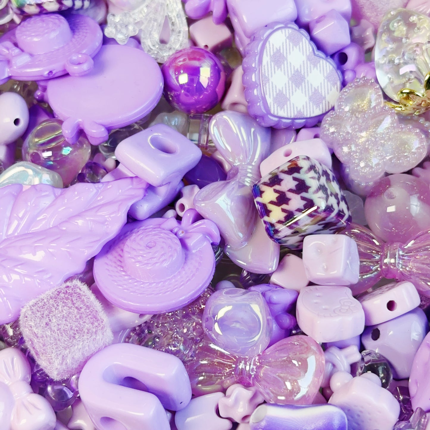 11-11 新作 - 【P0189】むらさき小さなビーズビーズ