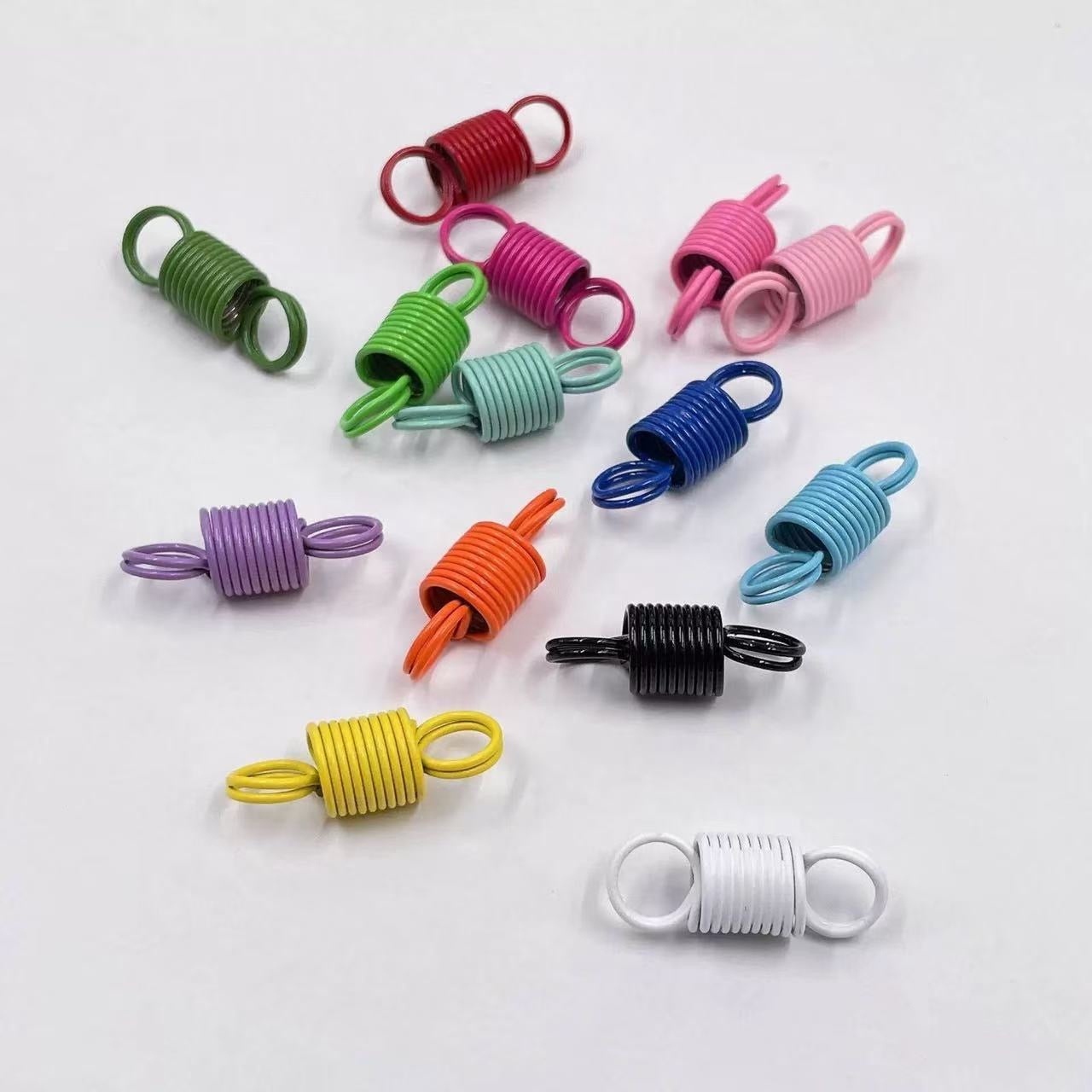 11-11 新作 - 【P0190】カラースプリングボタン-パーツ