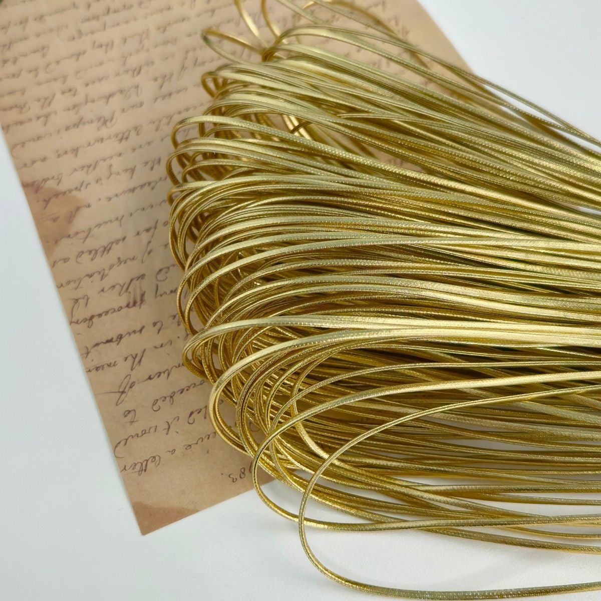 11-14 新作 - 【P0197】皮質の細いひも-パーツ