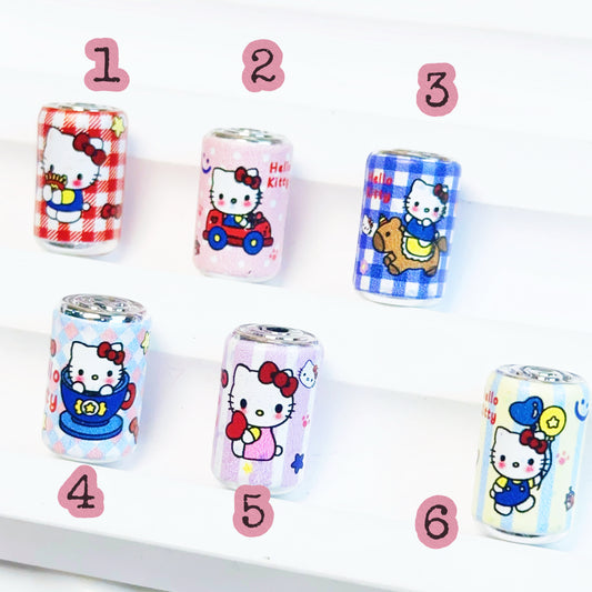 11-17 新作 - 【P0205】-白猫缶アクリルパーツ