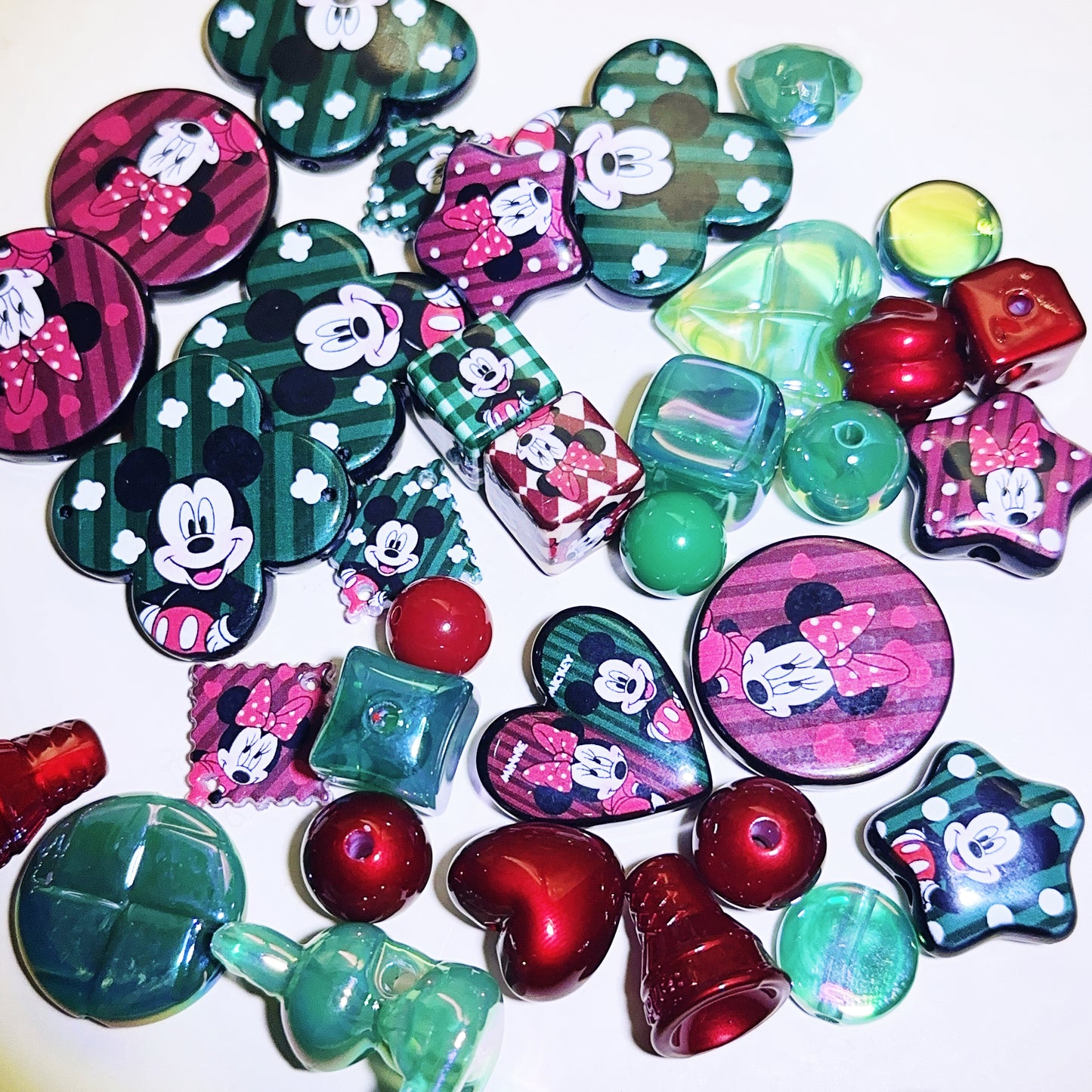 07-04 新作<福袋00046> 赤緑の古典的なミッキーミニーの福袋＆多種類&配信中で開封