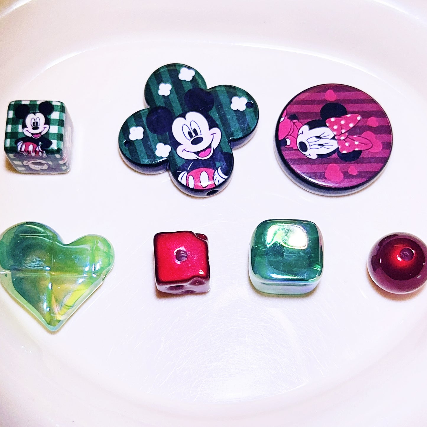 07-04 新作<福袋00046> 赤緑の古典的なミッキーミニーの福袋＆多種類&配信中で開封