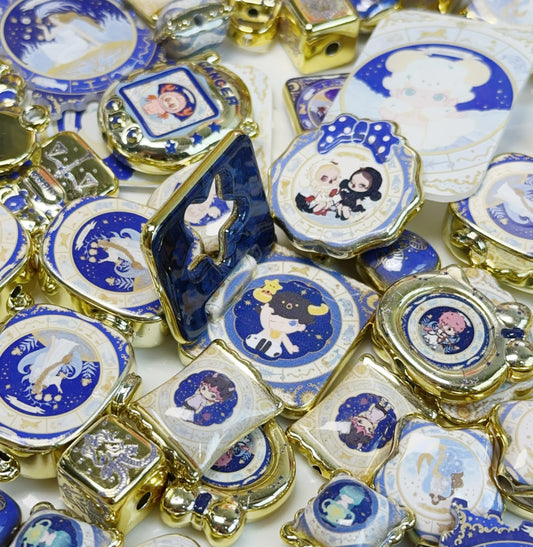 11-23<福袋00274>ブルーゴールドpopmart福袋＆多種類&配信中で開封