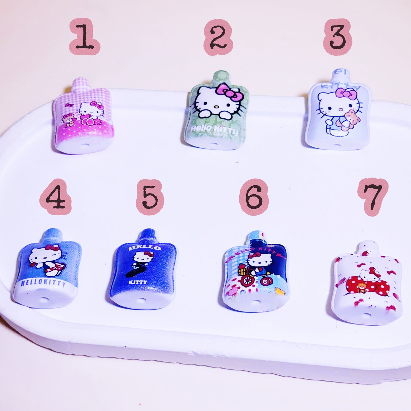 07-08 新作 - 【P0100】白い猫ゼリーミルクビーズ-ビーズ