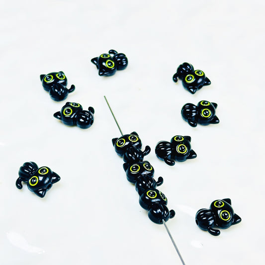 12-05 新作 - 【P0212】黒猫-竪穴合金パーツ