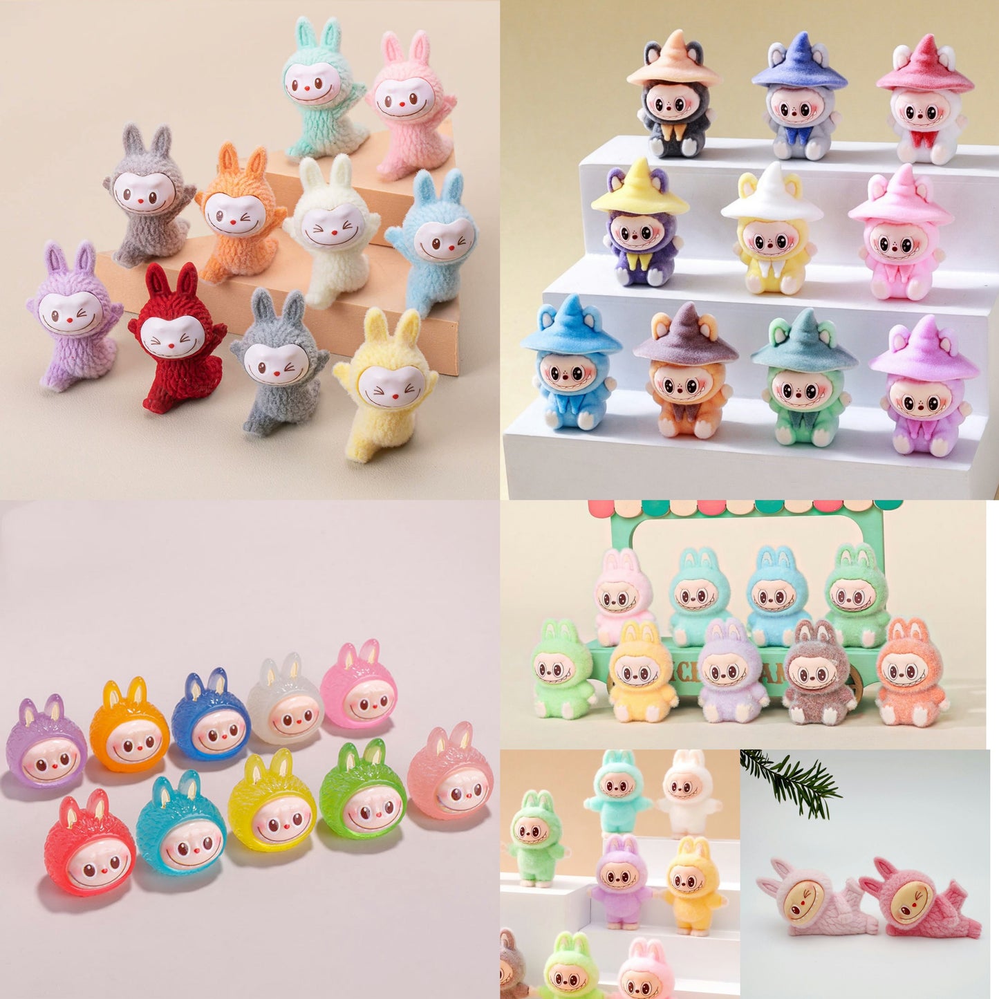 <ペアペア>-饰物/装飾品 Labubu-Dora-SP- Baby Three などの福袋＆多種類&配信中で開封