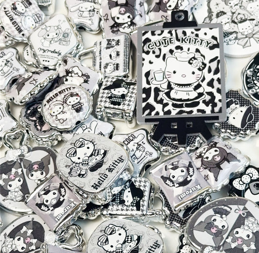 12-12<福袋00300>黒銀色のrio（白猫，kuku，しな)の福袋＆多種類&配信中で開封