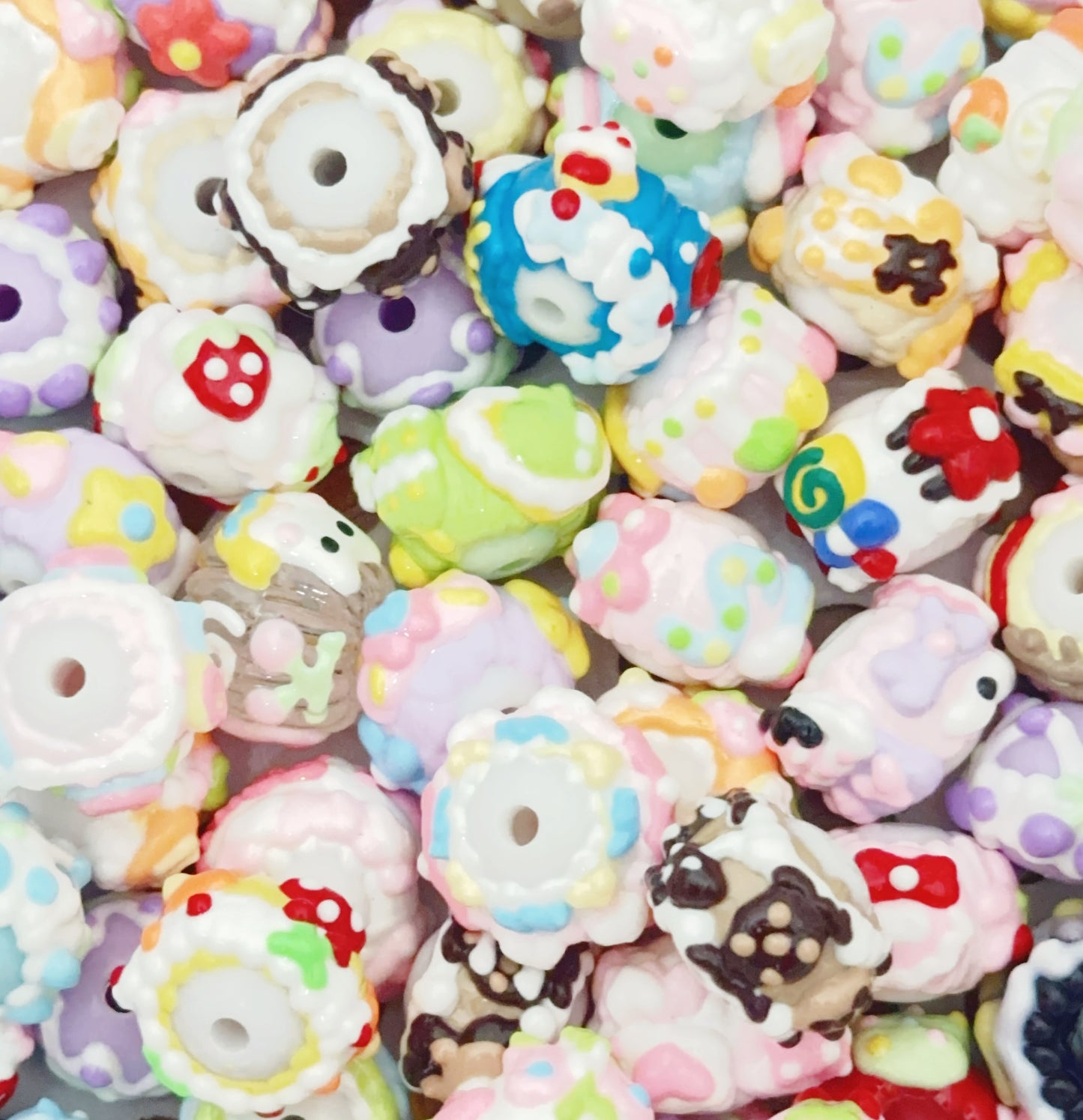 <福袋ペア> 手描きのビーズmixの福袋＆多色&多種類&配信中で開封