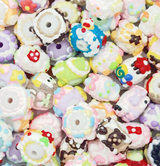 <福袋ペア> 手描きのビーズmixの福袋＆多色&多種類&配信中で開封