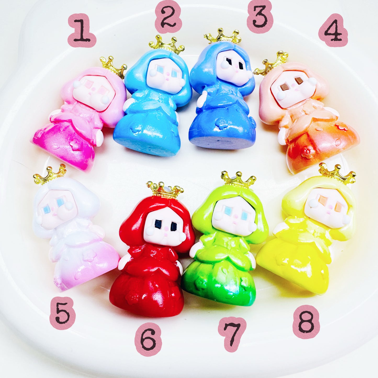 08-08 新作 - 【P0130】crybabyクラウン小さい饰物+シール-パーッ