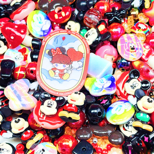 09-13 新作<福袋00156>赤と虹ミッキーの福袋＆多種類&配信中で開封