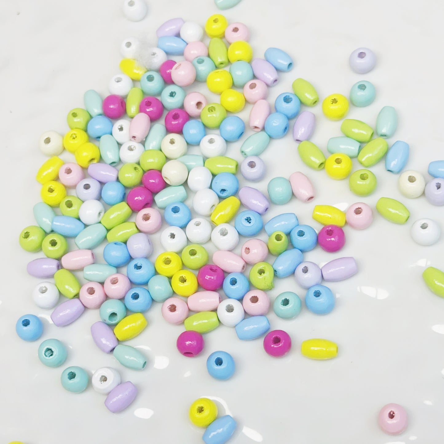 09-20 新作 - 【P0153】木質_ドーパミンの小さなビーズ-ビーズ