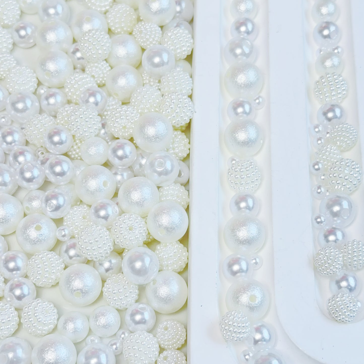 09-28 新作<福袋00185>アクリル真珠の混合の福袋＆多種類&配信中で開封