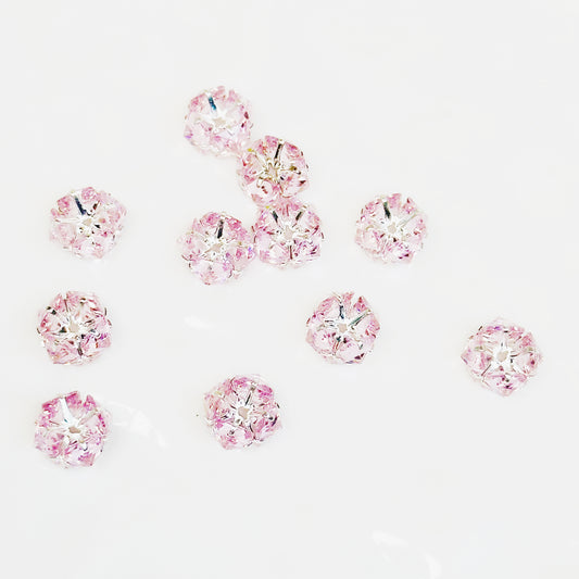 10- 12 新作 - 【P0169】両面ジルコン-パーツ